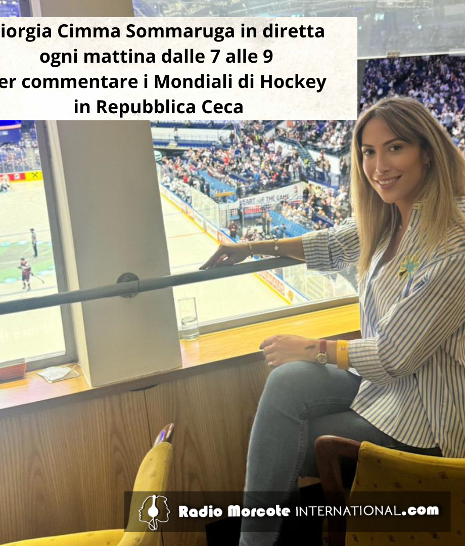 Radio Morcote, l'unica radio della Svizzera italiana in Repubblica Ceca per seguire                        i mondiali di hockey